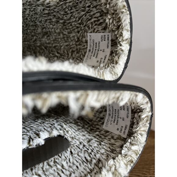 BOGS Unisex Kids' Rainboot Plush Rain Boots Black - 72804-001, Black Size 3 - Picture 7 of 8